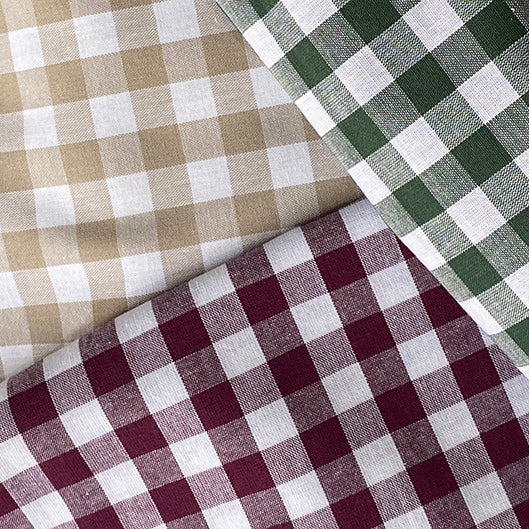 Gingham ruutukankaat