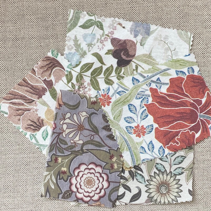 Vintage flower | näytepala 10x10
