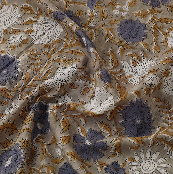 Block print poplin | Näytepala 10x10